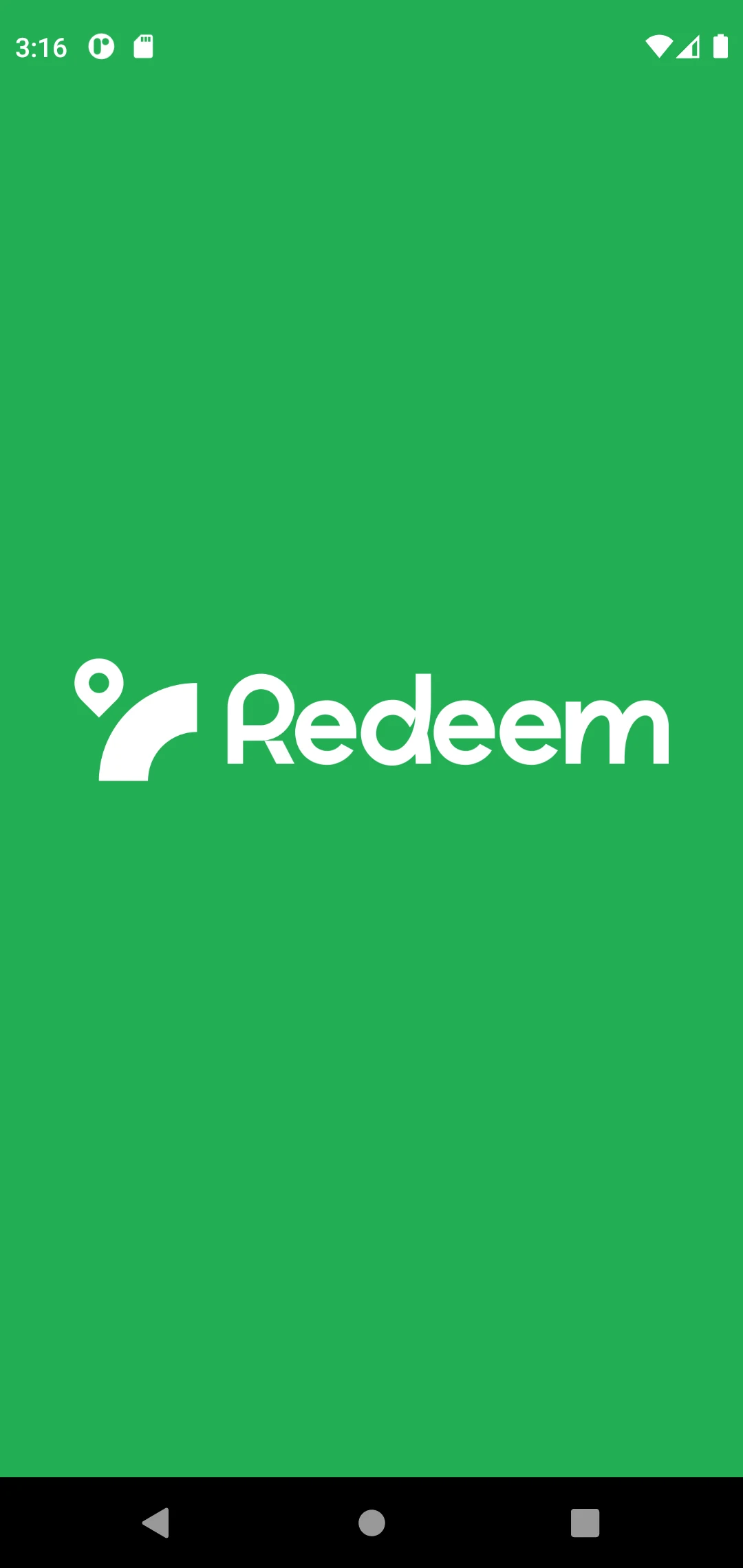 Redeem screenshot